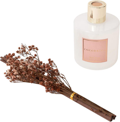 COCORRÍNA Reed Diffuser Set, Clean Linen Scented Diffuser with Sticks Home Fragrance Reed Diffuser for Bathroom Shelf Decor