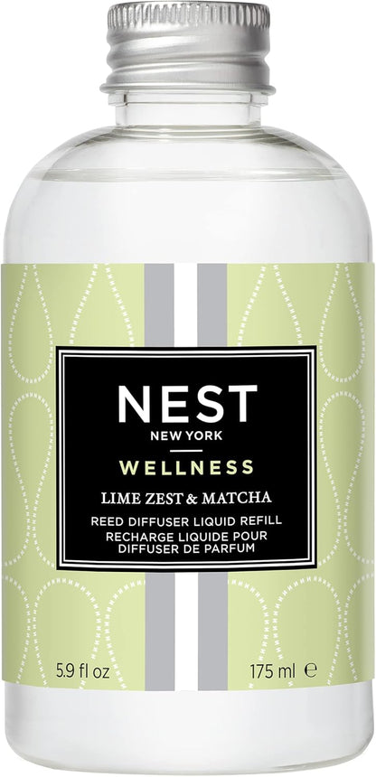 NEST New York Wild Mint & Eucalyptus Reed Diffuser Liquid Refill