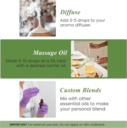 Lavender Essential Oil - Huge 4 Fl Oz - 100% Pure and Natural - Premium Grade Essential Oil for Diffuser and Aromatherapy