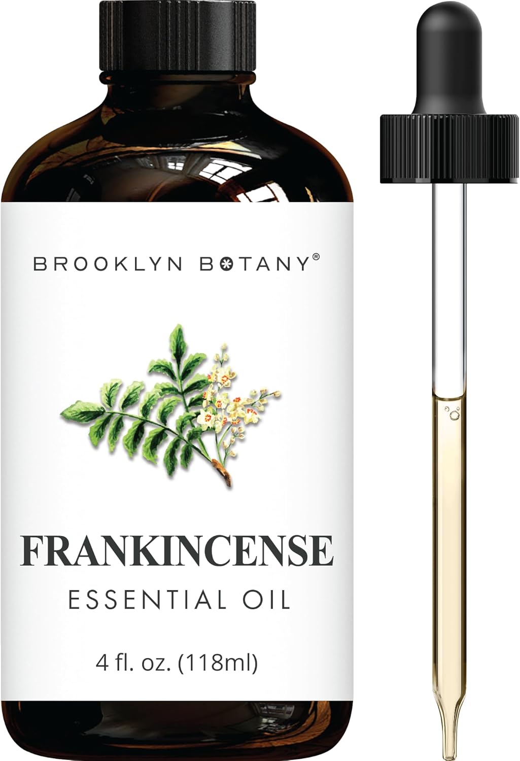 Brooklyn Botany Peppermint Essential Oil - 100% Pure and Natural - Premium Grade with Dropper - for Aromatherapy and Diffuser