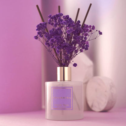 COCORRÍNA Reed Diffuser Set, Clean Linen Scented Diffuser with Sticks Home Fragrance Reed Diffuser for Bathroom Shelf Decor