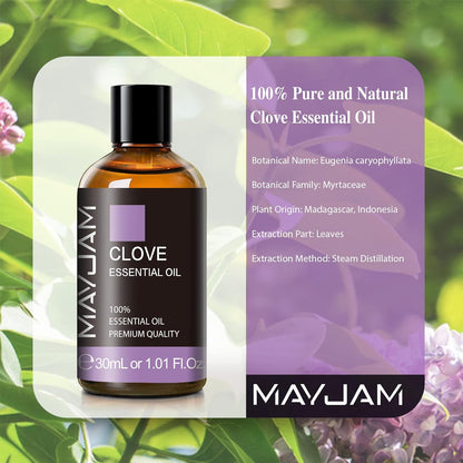 MAYJAM Essential Oil for Diffusers, Essential Oil with Premium Glass Dropper