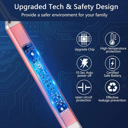 MEIRUBY Electric Candle Lighter - Stocking Stuffers for Adults Women Men Wife Nana, USB Arc Rechargeable Windproof Long Lighter for Candle, Birthday for Women Men Mom Wife Sister Nana
