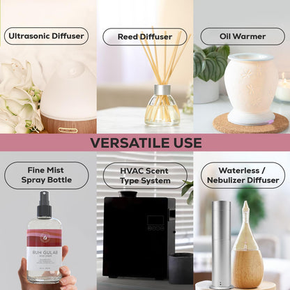 Aroma Country White Tea Diffuser Oil - Luxury Essential Oils for Diffuser Refill & Air Freshener Room Spray, Long-Lasting, Natural Home Fragrance and Hotel Scent for Diffusers & Machines - 8.5 Fl. oz
