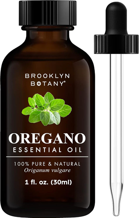 Brooklyn Botany Peppermint Essential Oil - 100% Pure and Natural - Premium Grade with Dropper - for Aromatherapy and Diffuser