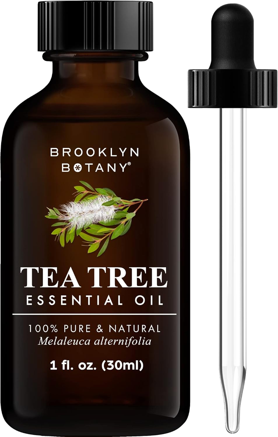 Brooklyn Botany Peppermint Essential Oil - 100% Pure and Natural - Premium Grade with Dropper - for Aromatherapy and Diffuser