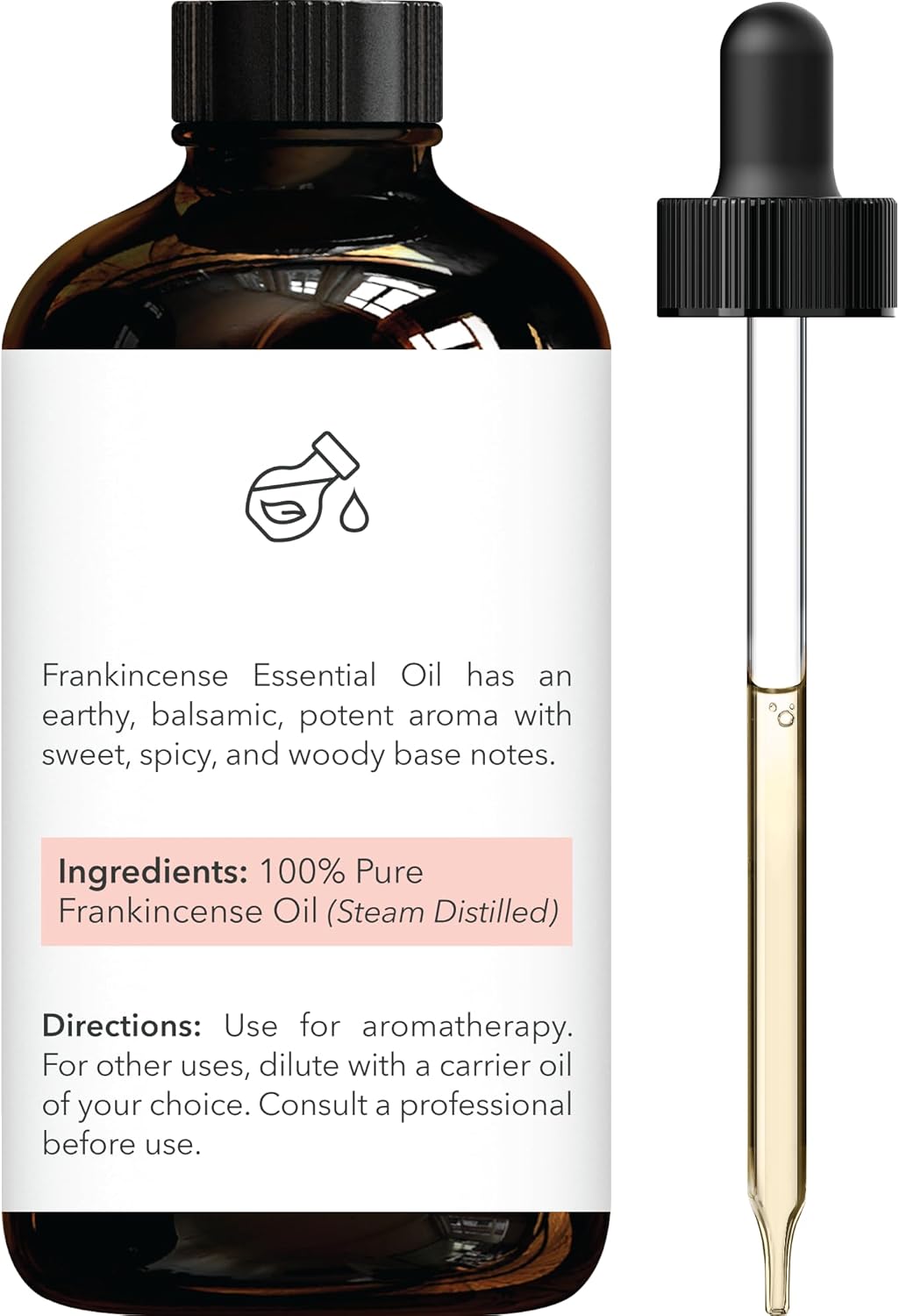 Brooklyn Botany Peppermint Essential Oil - 100% Pure and Natural - Premium Grade with Dropper - for Aromatherapy and Diffuser