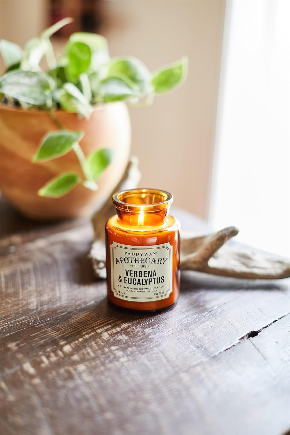 Paddywax Scented Candles Artisan Apothecary Candle, 8-Ounce