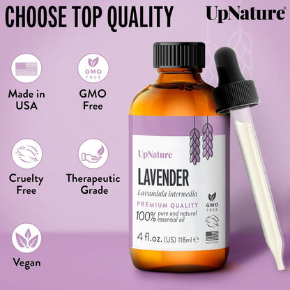UpNature Organic Tea Tree Oil - 100% Pure Tea Tree Essential Oil