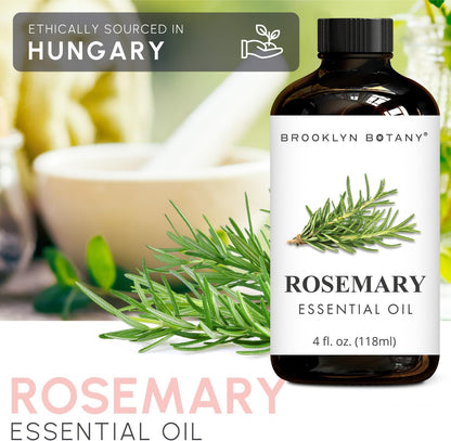 Brooklyn Botany Peppermint Essential Oil - 100% Pure and Natural - Premium Grade with Dropper - for Aromatherapy and Diffuser