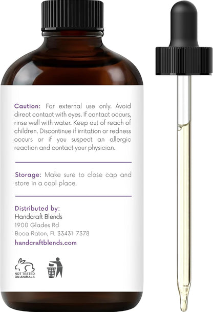 Lavender Essential Oil - Huge 4 Fl Oz - 100% Pure and Natural - Premium Grade Essential Oil for Diffuser and Aromatherapy