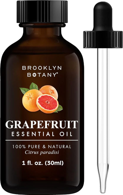 Brooklyn Botany Peppermint Essential Oil - 100% Pure and Natural - Premium Grade with Dropper - for Aromatherapy and Diffuser