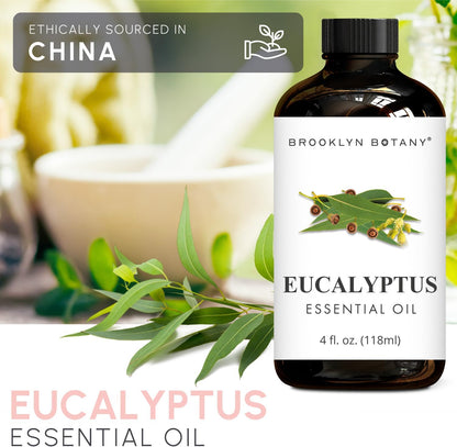 Brooklyn Botany Peppermint Essential Oil - 100% Pure and Natural - Premium Grade with Dropper - for Aromatherapy and Diffuser