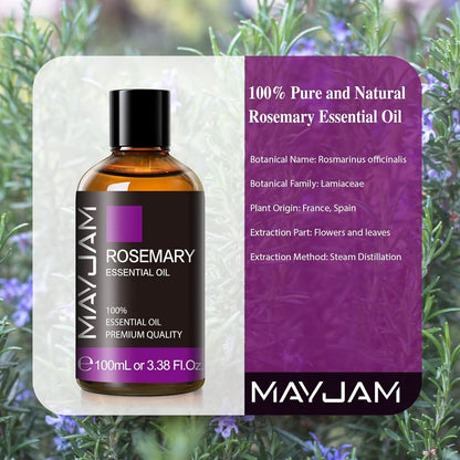 MAYJAM Essential Oil for Diffusers, Essential Oil with Premium Glass Dropper