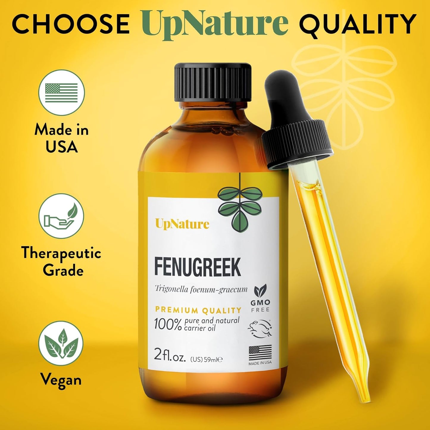 UpNature Organic Tea Tree Oil - 100% Pure Tea Tree Essential Oil