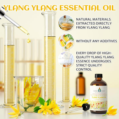 EVOKE OCCU 4 Fl Oz Vanilla Essential Oil, Pure Vanilla Oil for Diffuser, Skin, Humidifier and Relaxation - 118ML