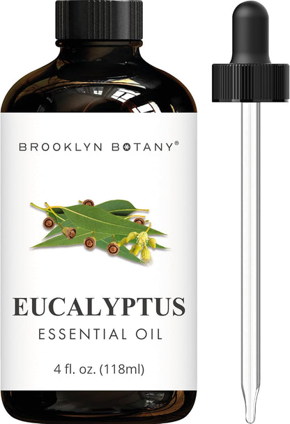 Brooklyn Botany Peppermint Essential Oil - 100% Pure and Natural - Premium Grade with Dropper - for Aromatherapy and Diffuser