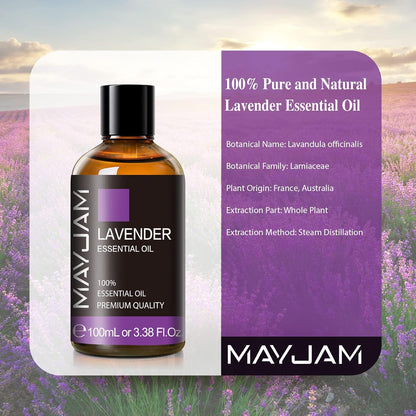 MAYJAM Essential Oil for Diffusers, Essential Oil with Premium Glass Dropper