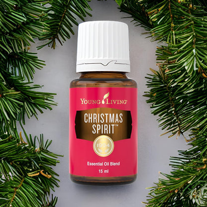 Young Living Christmas Spirit Essential Oil | Use with Essential Oil Diffuser | Add to Spray Bottle to Spritz on Christmas Tree, Clothes, or The Home | Perfect Home Essentials for The Holidays