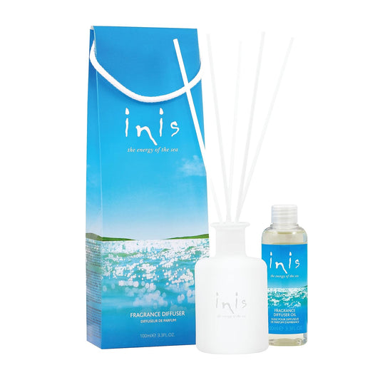 Inis The Energy of The Sea Fragrance Diffuser Set - Essential Oil Diffuser - 3.3 Fluid Ounce