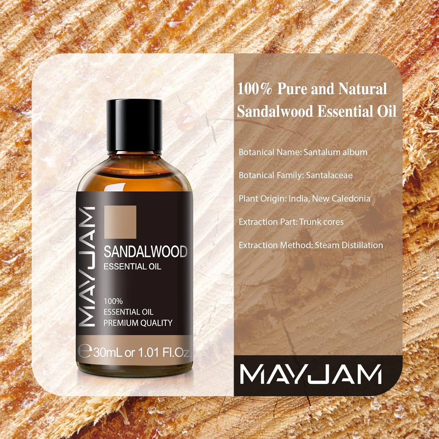 MAYJAM Essential Oil for Diffusers, Essential Oil with Premium Glass Dropper
