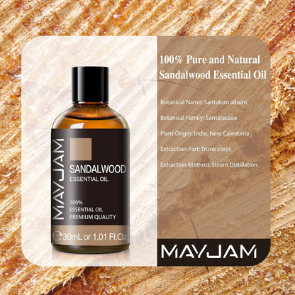 MAYJAM Essential Oil for Diffusers, Essential Oil with Premium Glass Dropper