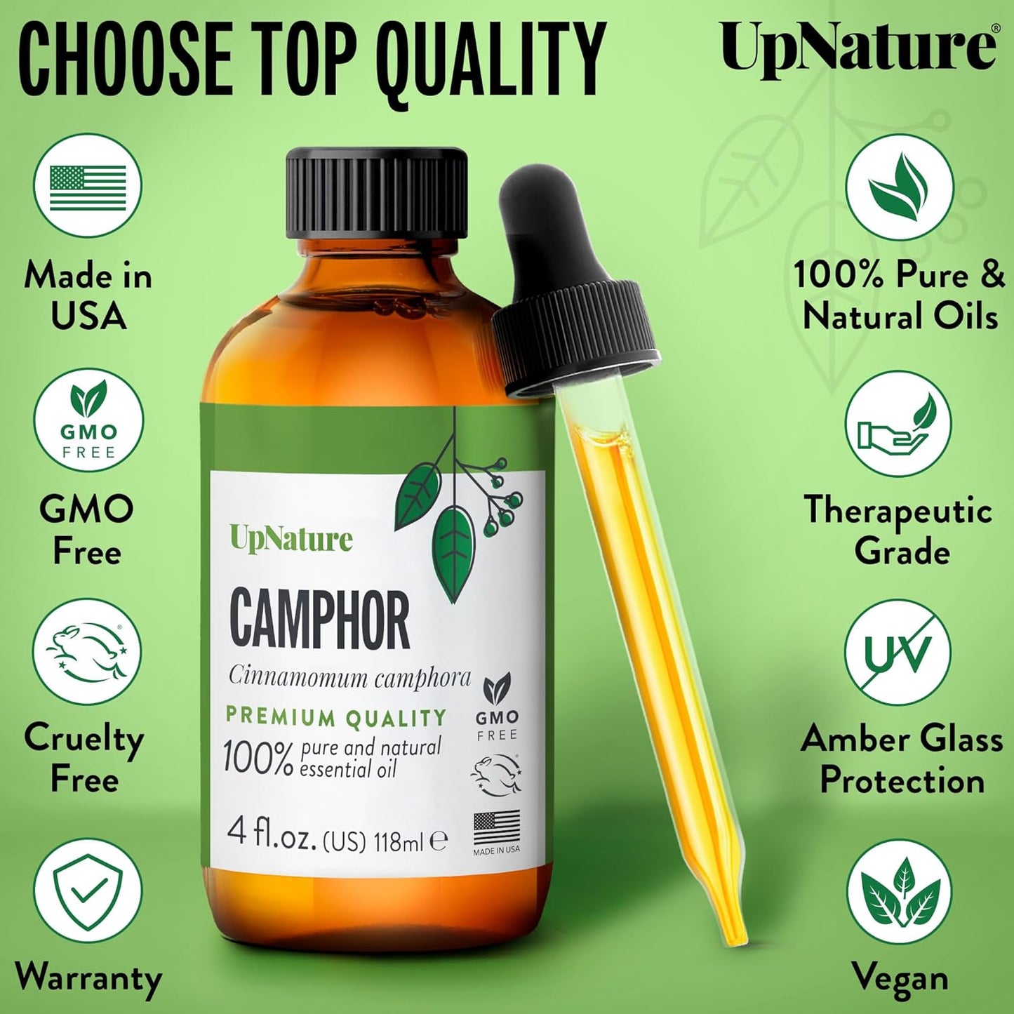UpNature Organic Tea Tree Oil - 100% Pure Tea Tree Essential Oil