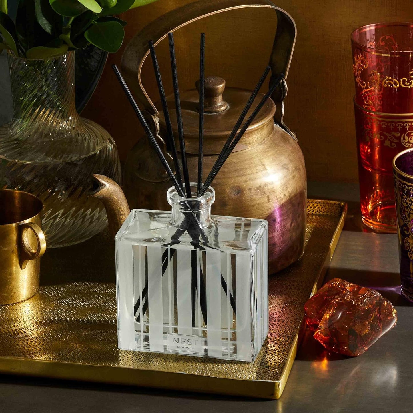 NEST Fragrances Reed Diffuser- Bamboo , 5.9 fl oz
