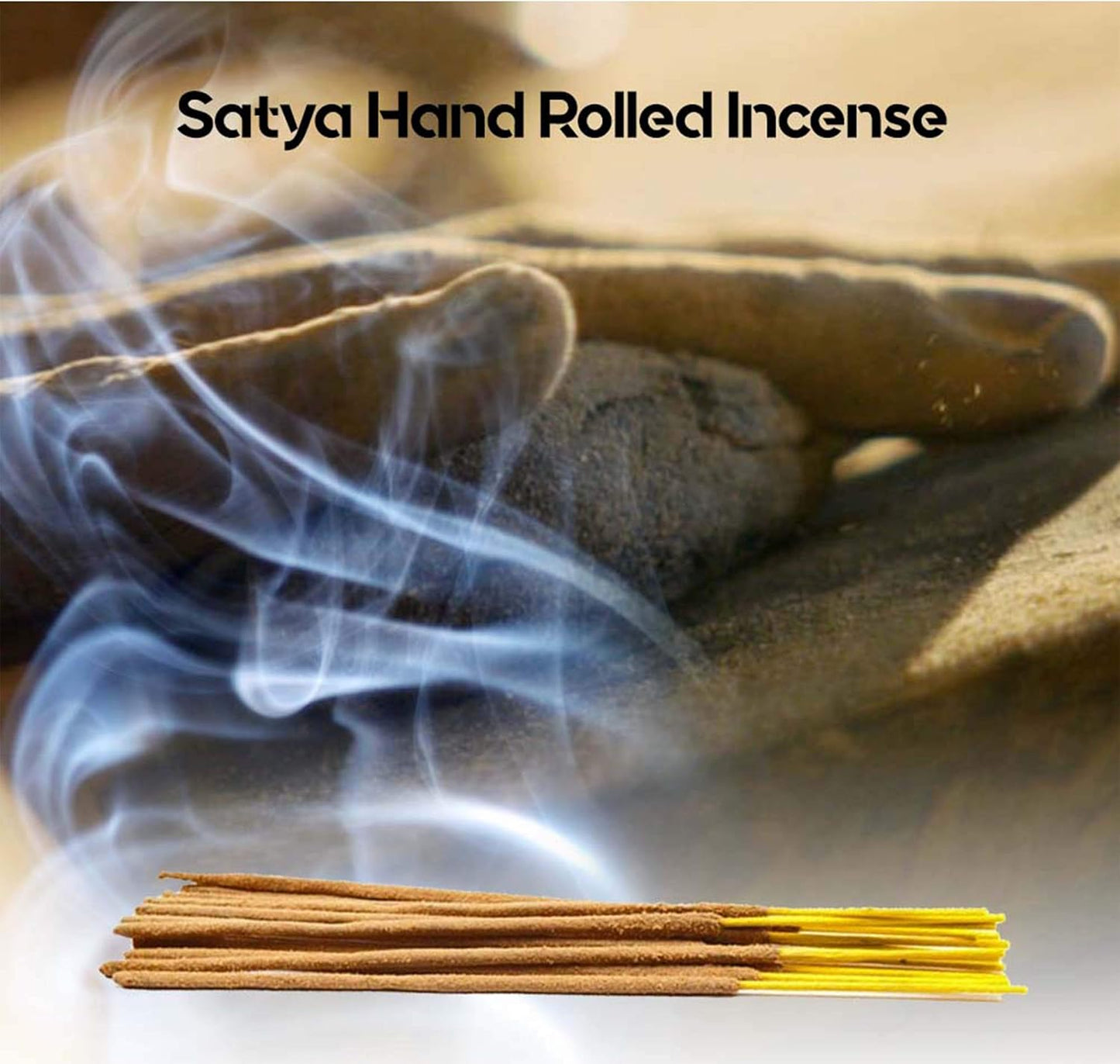 Satya Incense Gift Set Nag Champa, Super hit, Dragon's Blood, Sandalwood, Patchouli, Lavender, Positive Vibes, 15 g