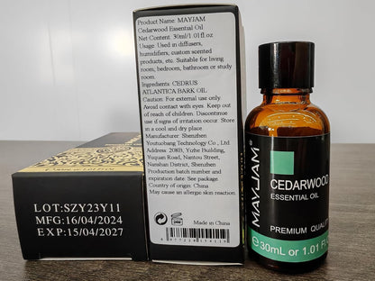 MAYJAM Essential Oil for Diffusers, Essential Oil with Premium Glass Dropper