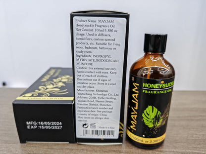MAYJAM Essential Oil for Diffusers, Essential Oil with Premium Glass Dropper