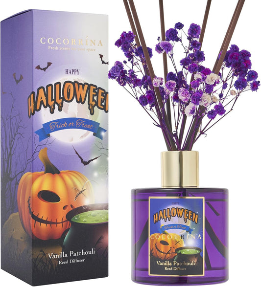 COCORRÍNA Reed Diffuser Set, 6.7 oz Clean Linen Scented Diffuser with Sticks Home Fragrance Reed Diffuser for Bathroom Shelf Decor