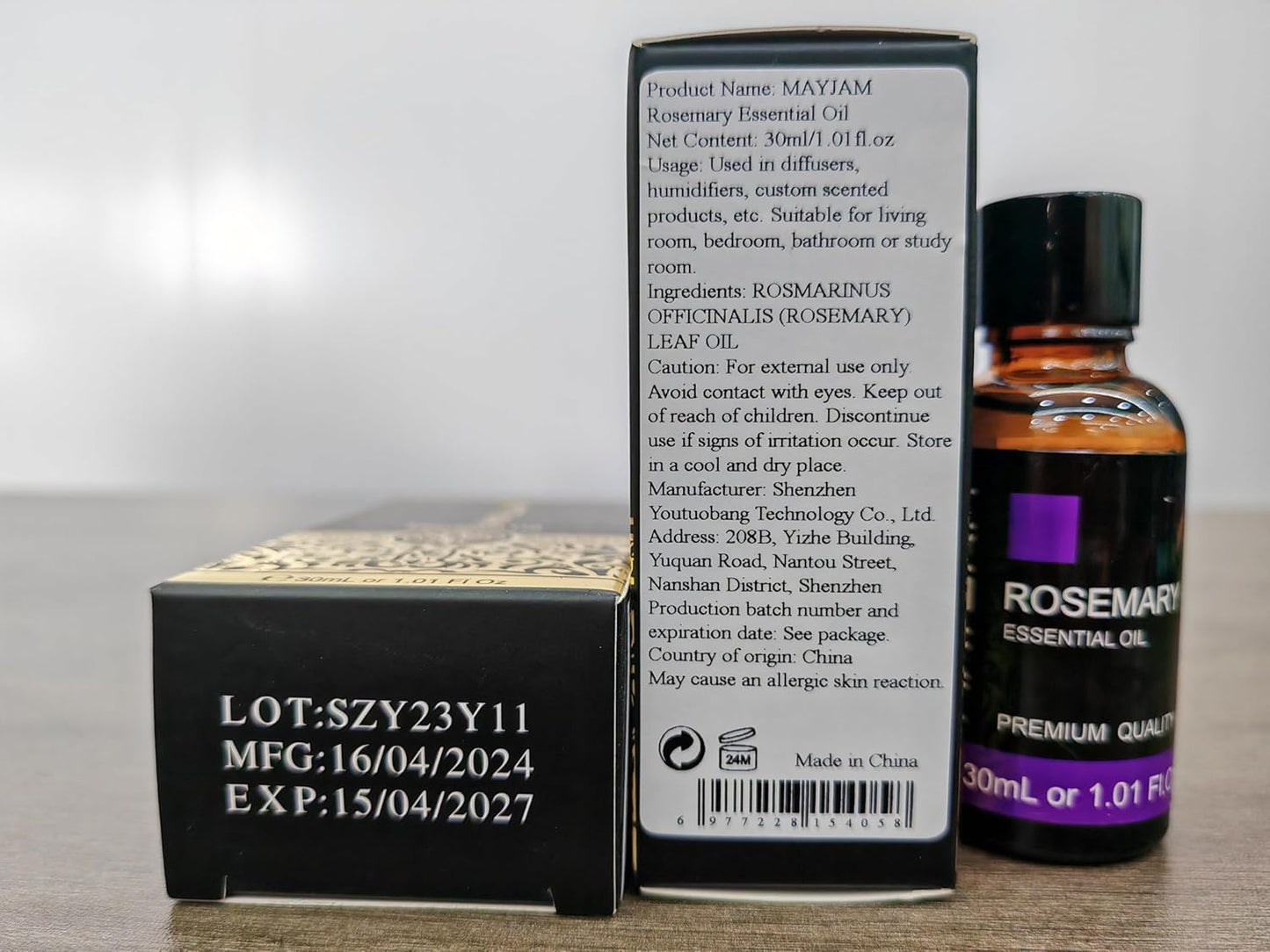 MAYJAM Essential Oil for Diffusers, Essential Oil with Premium Glass Dropper