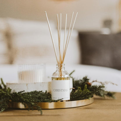 Sweet Water Decor Salt & Sea Reed Diffuser Set - Sea Salt Citrus & Musk Amber Scent Diffuser - Reed Diffusers for Home with Long Lasting Fragrance - Non-Toxic Oil Reed Diffuser - Made in the USA
