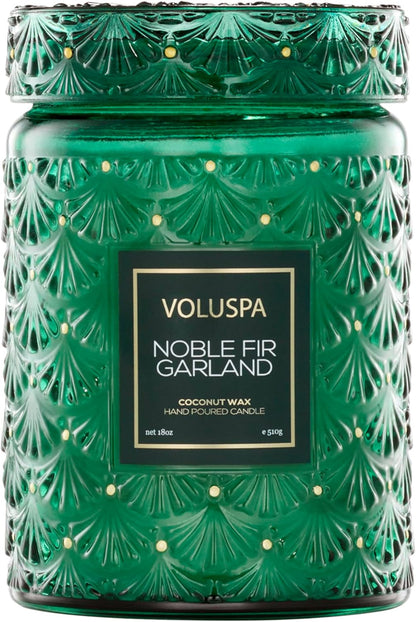 Voluspa Goji Tarocco Orange, Large Candle Jar, 18 oz, 100 Hour Burn Time, All Natural Wicks and Coconut Wax for Clean Burning, Vegan, Poured in the USA