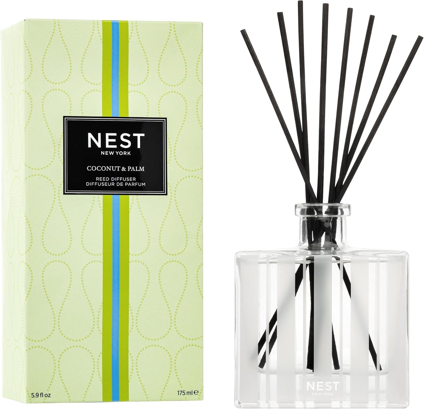 NEST Fragrances Reed Diffuser- Bamboo , 5.9 fl oz