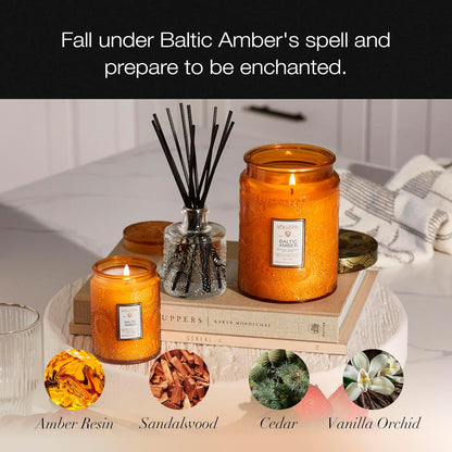 Voluspa Goji Tarocco Orange, Large Candle Jar, 18 oz, 100 Hour Burn Time, All Natural Wicks and Coconut Wax for Clean Burning, Vegan, Poured in the USA