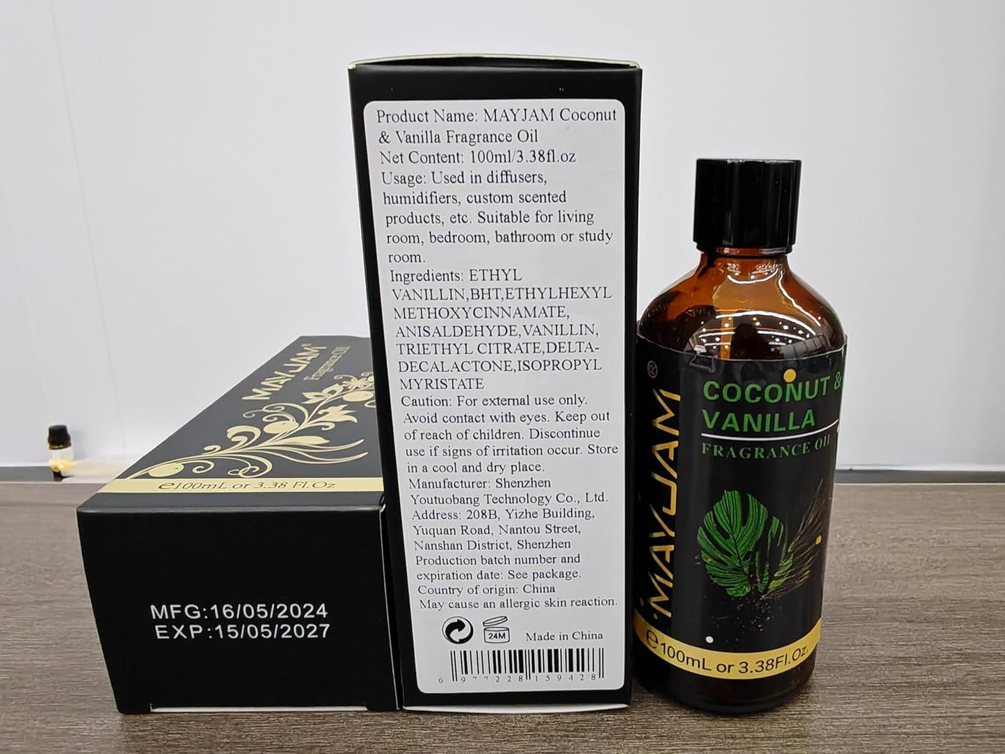 MAYJAM Essential Oil for Diffusers, Essential Oil with Premium Glass Dropper