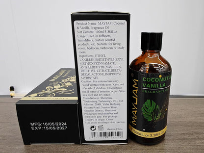 MAYJAM Essential Oil for Diffusers, Essential Oil with Premium Glass Dropper
