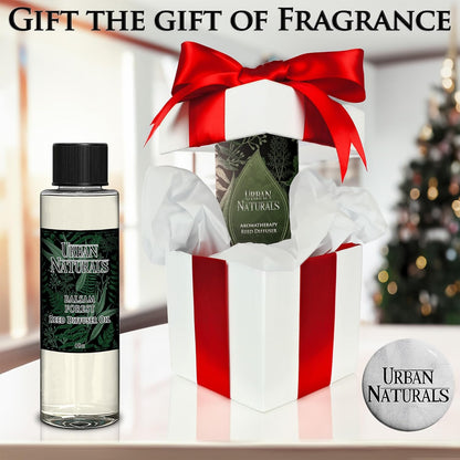 Urban Naturals Eucalyptus &amp; Sage Oil Reed Diffuser Refill | Eucalyptus, Sage, Mint, Lime and Cedarwood| Includes a Free Set of Reed Sticks! 4 oz
