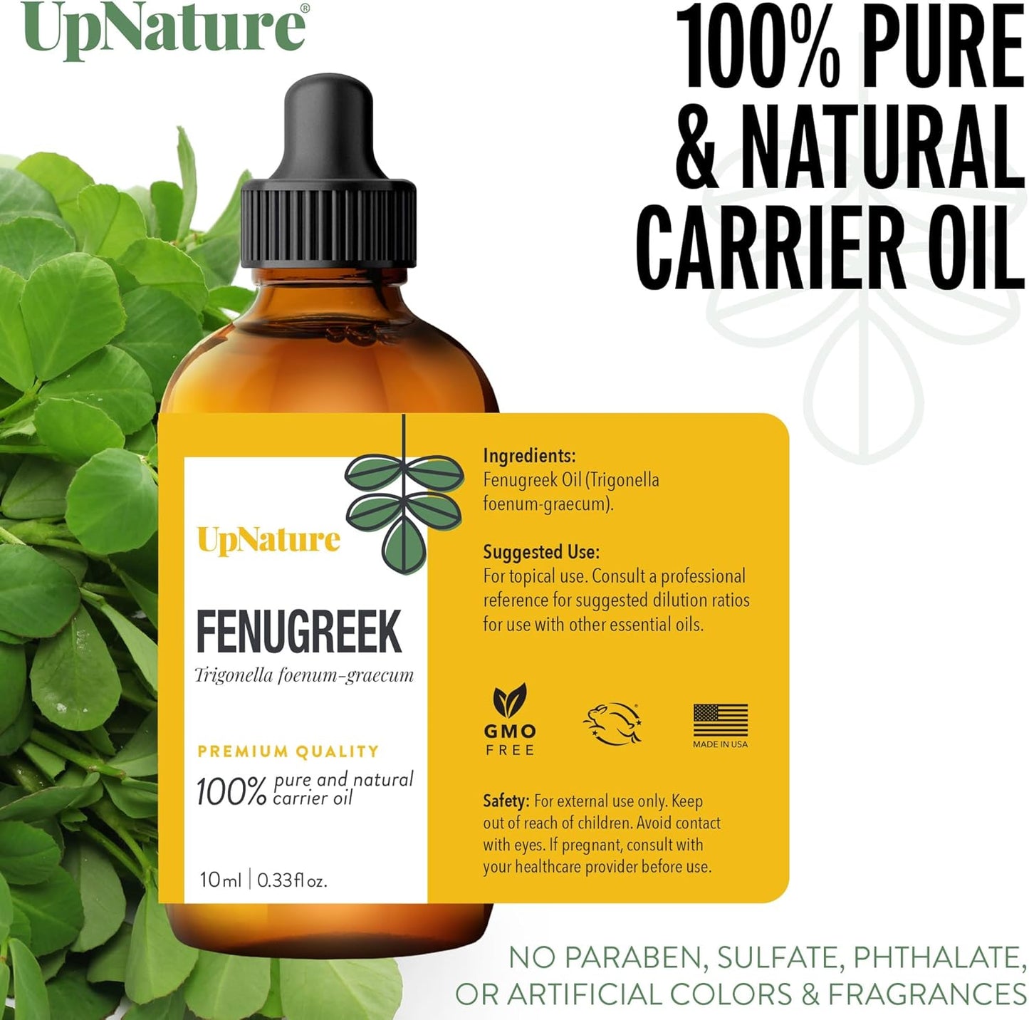 UpNature Organic Tea Tree Oil - 100% Pure Tea Tree Essential Oil