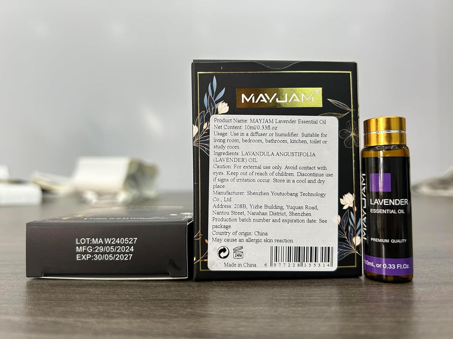 MAYJAM Essential Oil for Diffusers, Essential Oil with Premium Glass Dropper