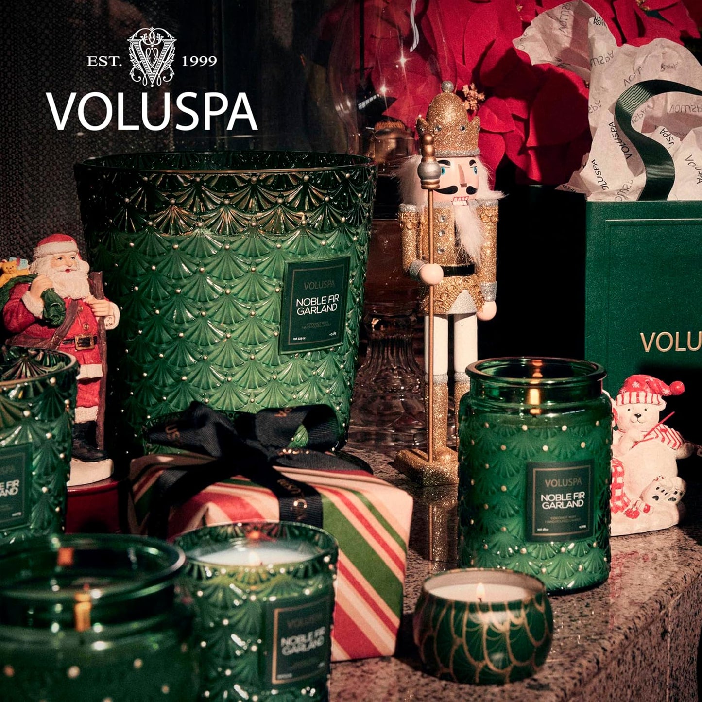 Voluspa Goji Tarocco Orange, Large Candle Jar, 18 oz, 100 Hour Burn Time, All Natural Wicks and Coconut Wax for Clean Burning, Vegan, Poured in the USA