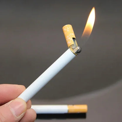 Compact Portable Cigarette Lighter - Gadget Gift cool butane lighter