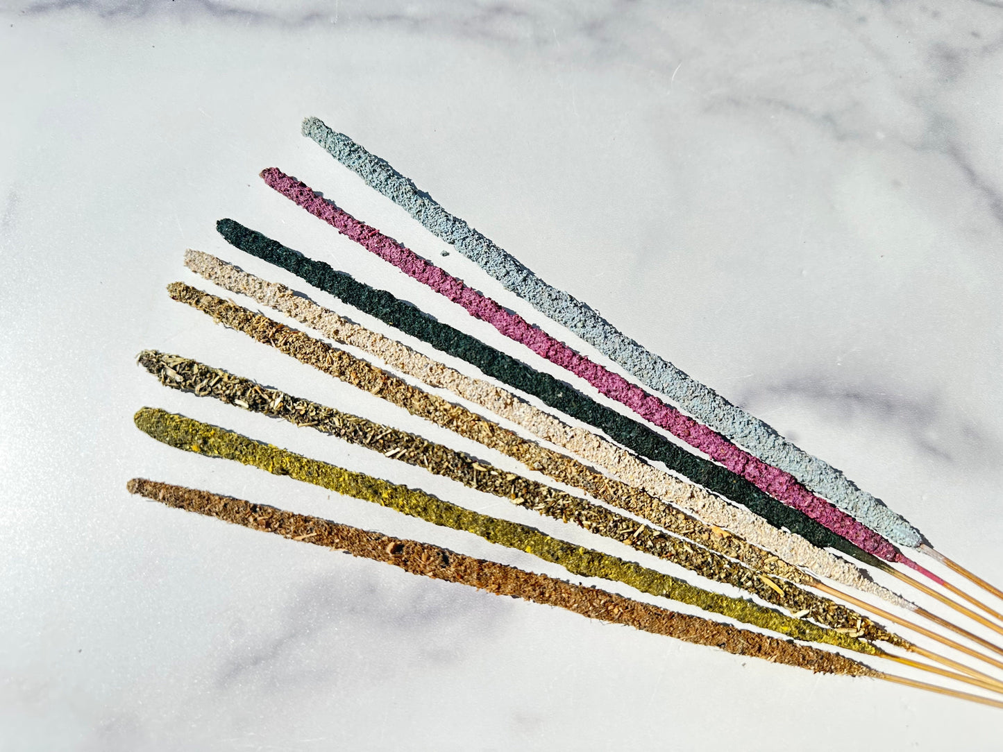 Handmade Incense Sticks (6) - Multiple Scents to Choose From! - Herbal Stick Incense - Smoke Cleansing - Aromatherapy - Meditation Incense